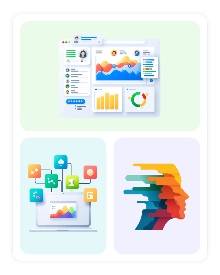People analytics platform dashboard and workforce insights visuals
